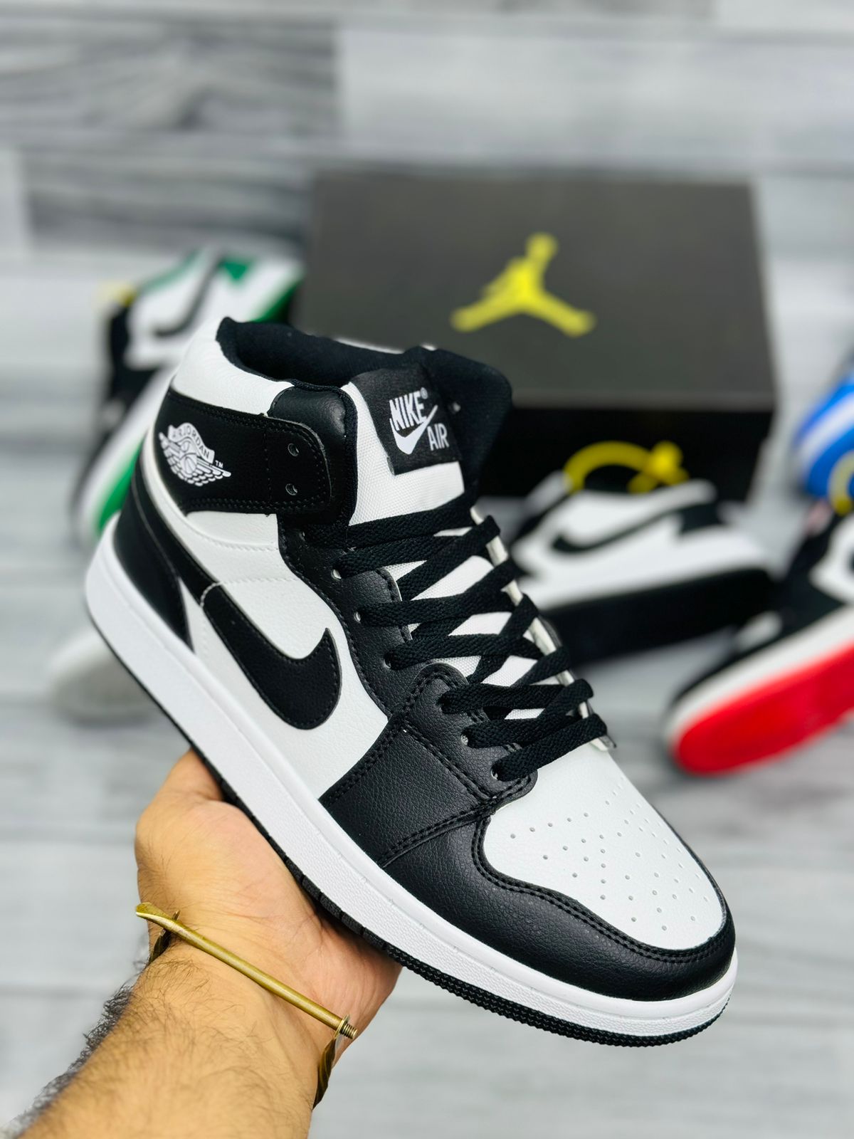 Nk Air Jordan Mid - Panda