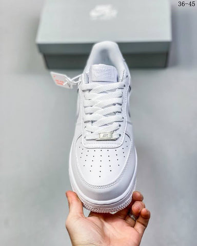 Nk Air Force Triple White Premium Quality (Dot Perfect)