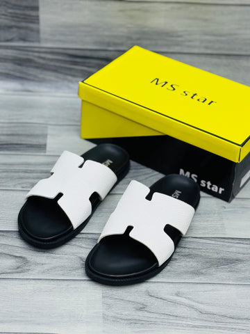 Hermes Imported Slides - White