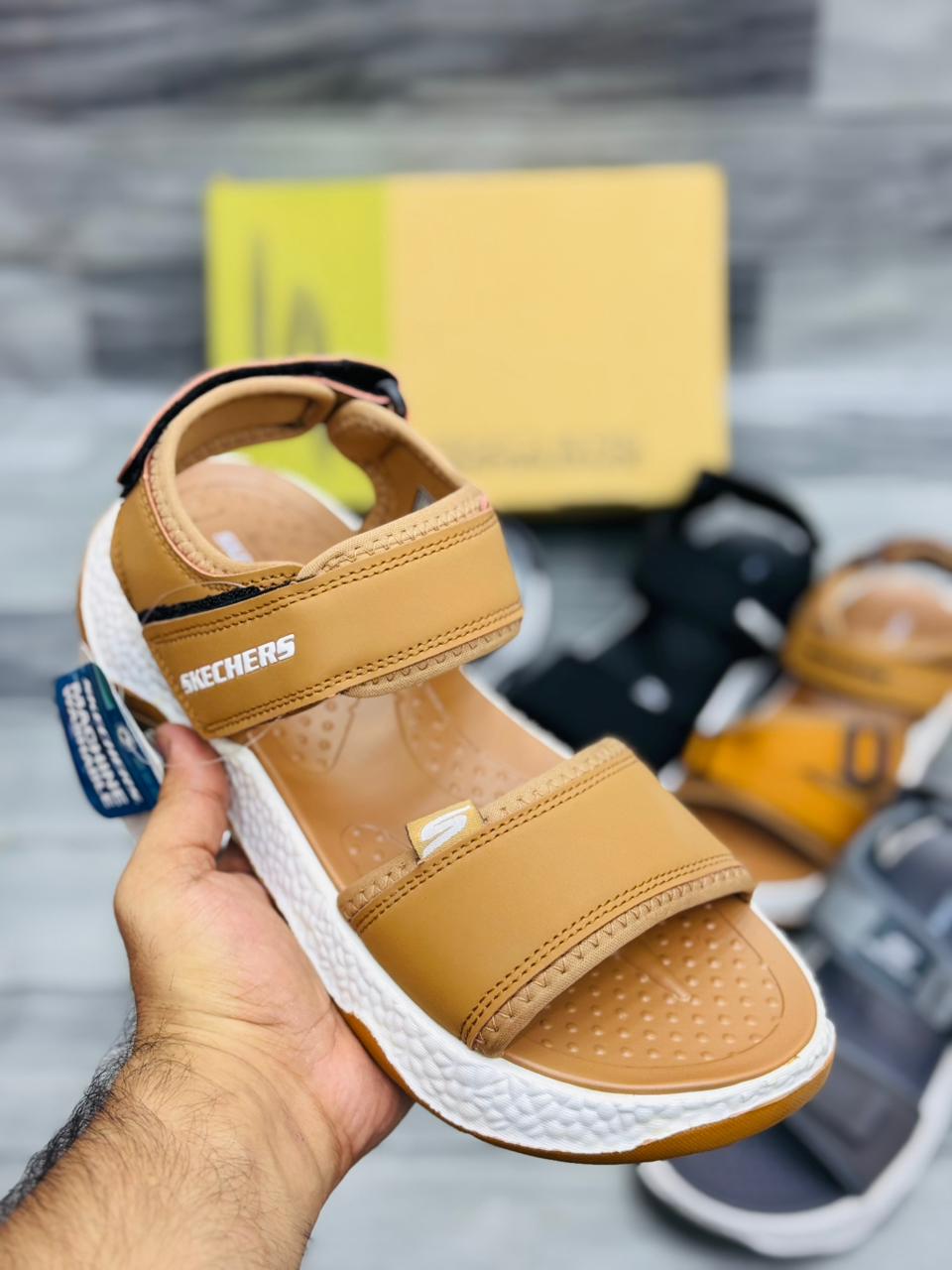 Skechers Sandals Design 1 - Mustard