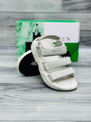 KUAIREN Imported Sandals Design 1 - Light Grey