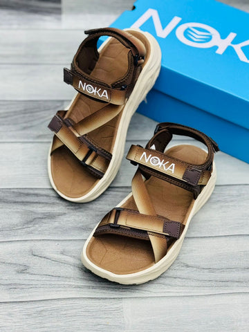Noka Imported Sandals Design 2 - Brown