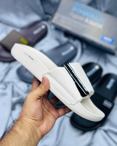 Skecherss Soft Slides - Cream