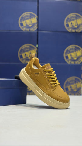 Fashion Sneakers Sport - Mustard