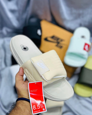 Nk Soft Sole Slides - Cream