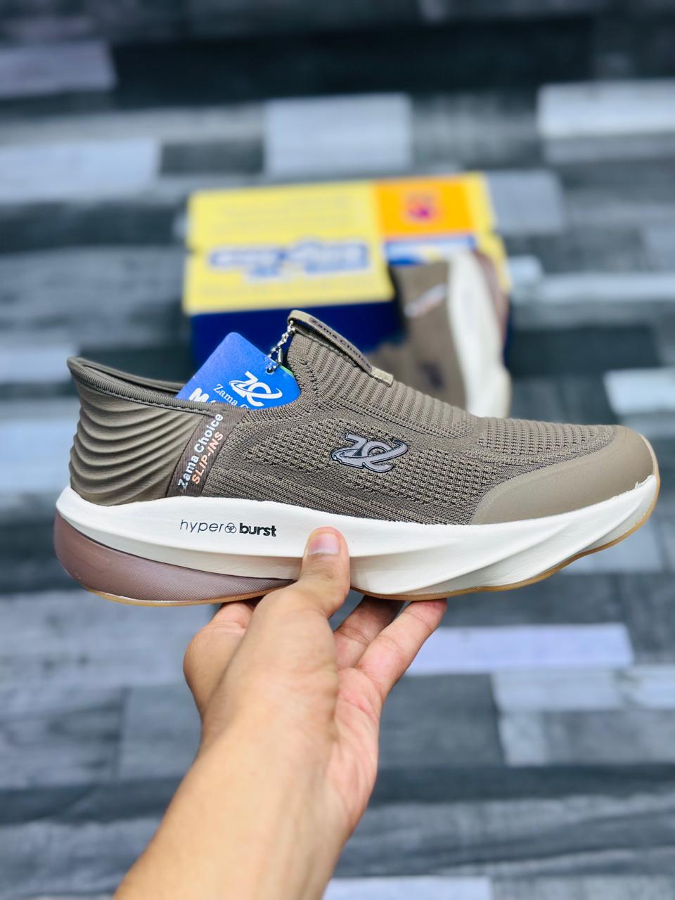 Skechers Slip ins ZC Hyper Burst- Brown