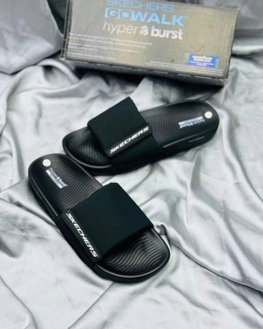 Skecherss Soft Slides - Black