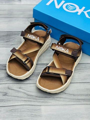 Noka Imported Sandals Design 2 - Brown