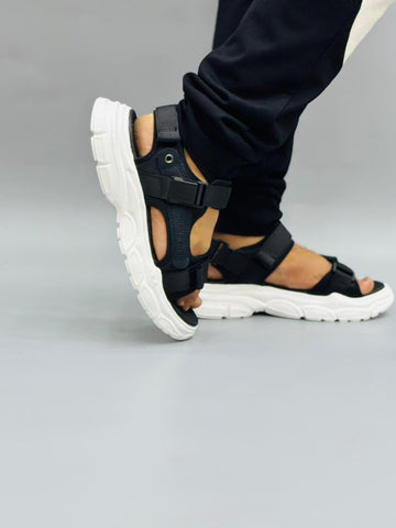 Danizhe Imported Sandals - Black/White