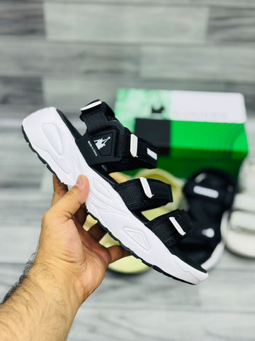 KUAIREN Imported Sandals Design 1 - Black