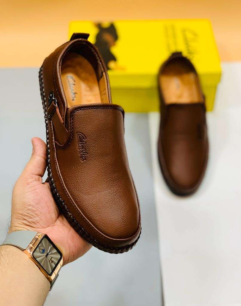 Clarks Shoes Dark Brown