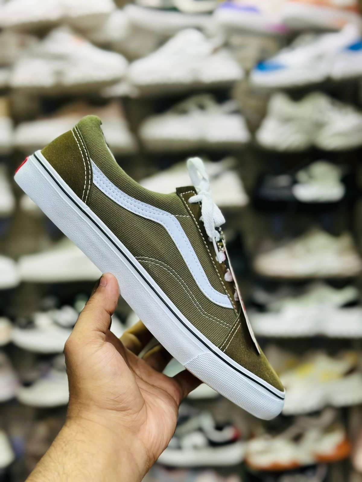 Vans Olive Green